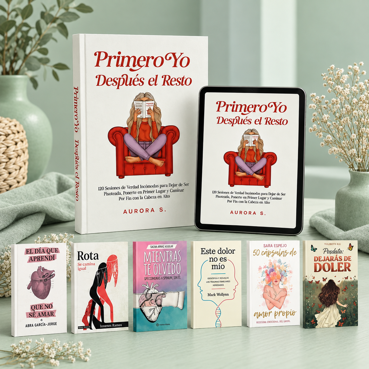 PRIMERO YO, DESPUÉS EL RESTO Elegite sin culpa 120 sesiones + 6 libros digitales de regalo 🎁